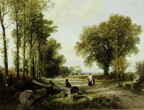 Frederick William Hulme, The Sunday Morning Walk