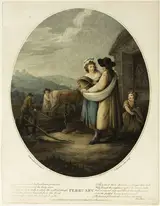 Francesco Bartolozzi R.A., February
