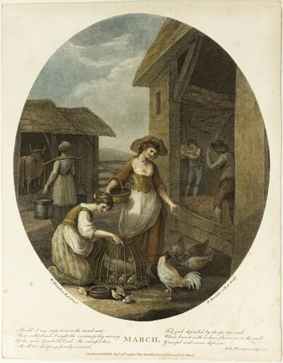 Francesco Bartolozzi R.A., March