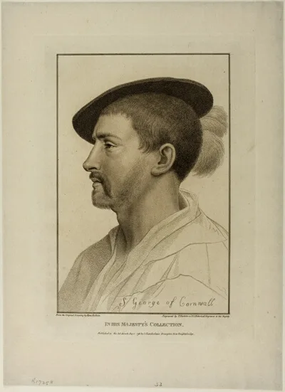 Francesco Bartolozzi R.A., Sir Simon George (of Cornwall)