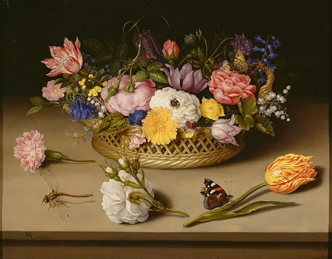 Ambrosius Bosschaert, Flower Still Life