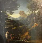 Giovanni Battista Viola, Landscape with St. Eustachius
