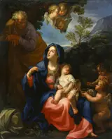 Giovanni Odazzi, The Rest on The Flight into Egypt