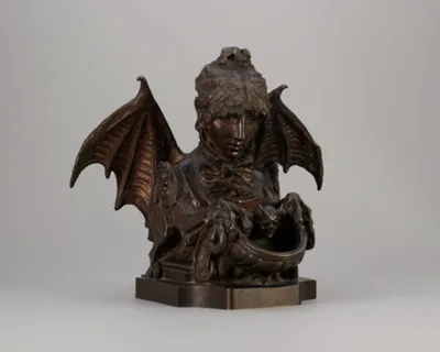 Sarah Bernhardt, Self-Portrait as a Chimera