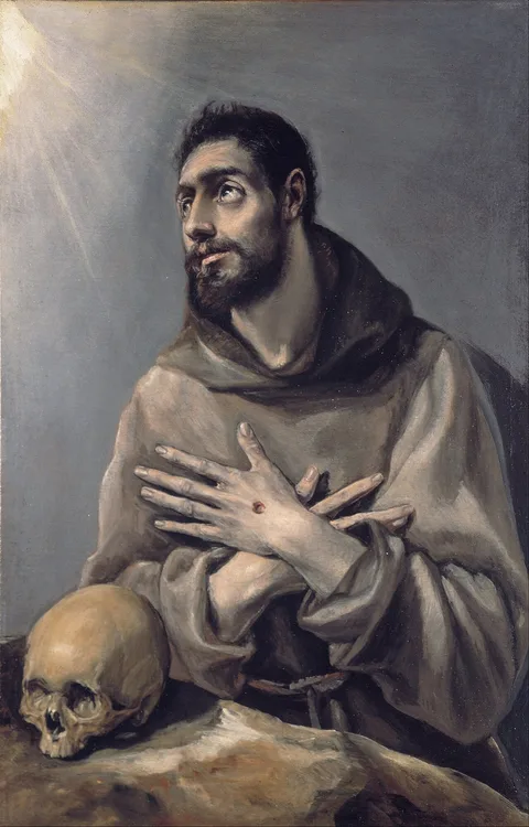 El Greco, Saint Francis in ecstasy