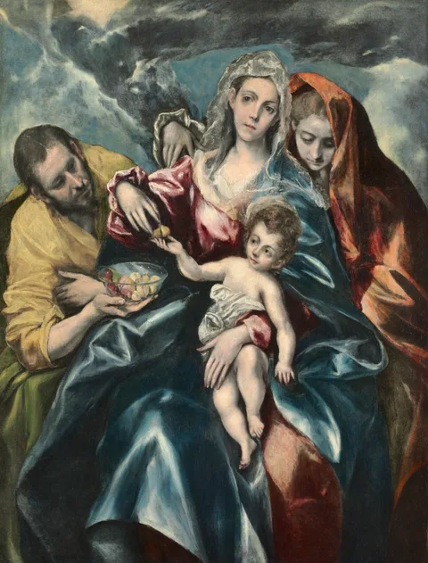 El Greco, The Holy Family with Mary Magdalen