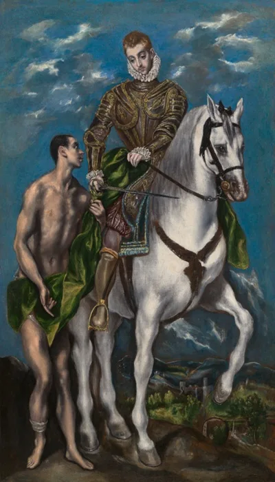 El Greco, Saint Martin and the Beggar