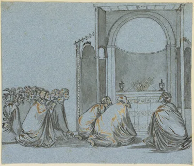 Giotto, Prayer for the Flowering of the Rods