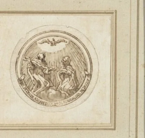 Gian Lorenzo Bernini, Ontwerp voor een gedenkpenning