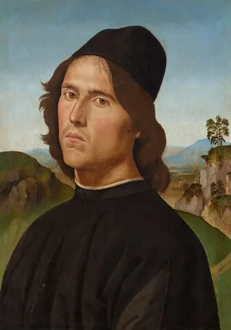 Pietro Perugino, Portrait of Lorenzo di Credi