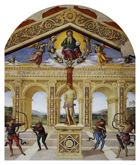 Pietro Perugino, Martyrdom of Saint Sebastian