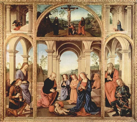 Pietro Perugino, Albani Torlonia Polyptych