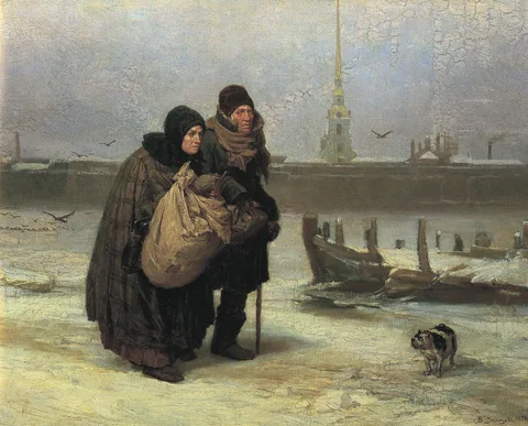 Viktor Vasnetsov, Moving House
