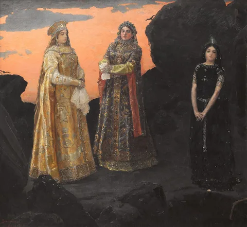 Viktor Vasnetsov, Three Princesses of the Underground Kingdom