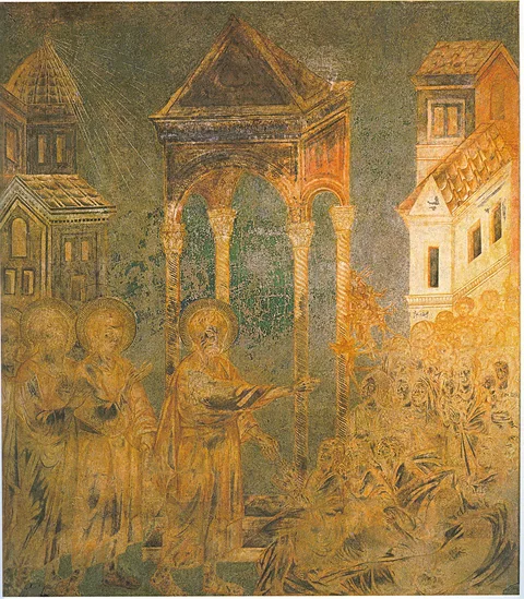Cimabue, Miracle of Saint Peter