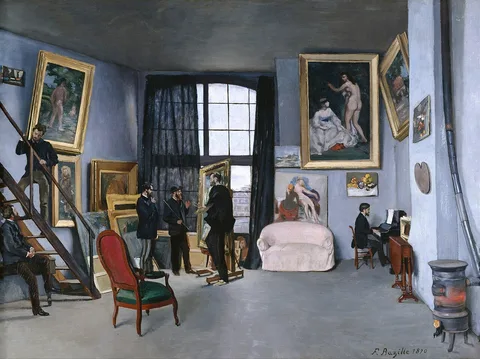 Frédéric Bazille, Bazille's Studio
