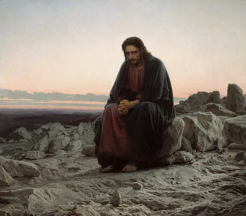 Ivan Kramskoi, Christ in the Wilderness
