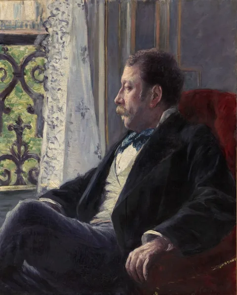 Gustave Caillebotte, Portrait of a Man