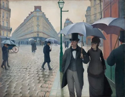 Gustave Caillebotte, Paris Street; Rainy Day