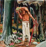 Akseli Gallen-Kallela, Regretful Kullervo