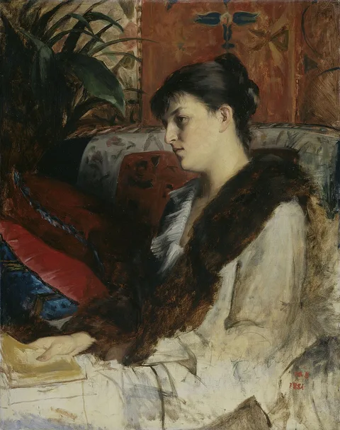 Marie Bashkirtseva, The artist's sister-in-law