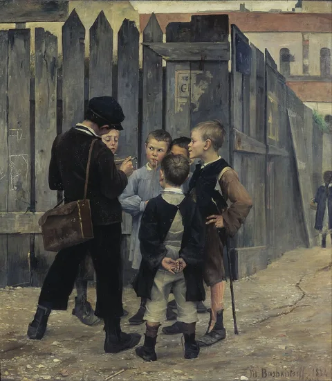 Marie Bashkirtseva, A meeting