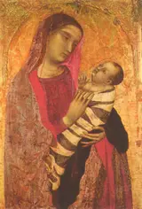 Ambrogio Lorenzetti, Madonna and Child