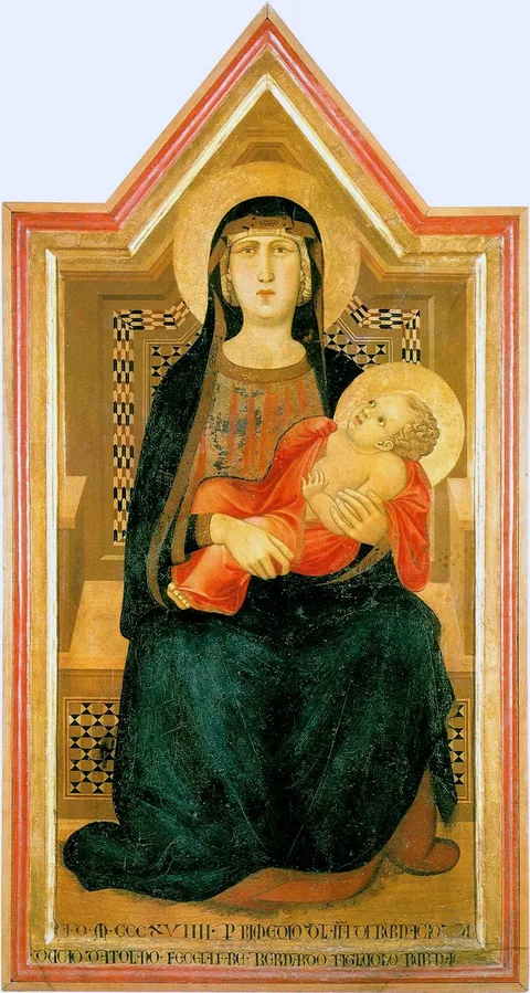 Ambrogio Lorenzetti, Madonna with child
