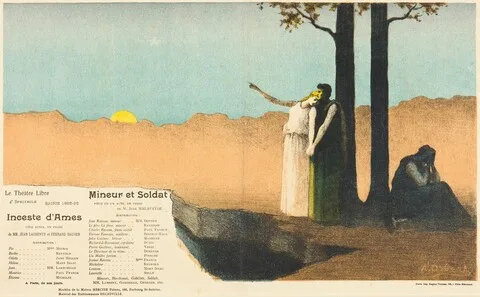 Alphonse Osbert, Inceste d'âmes; Mineur et soldat