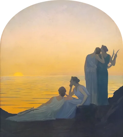 Alphonse Osbert, Soir antique