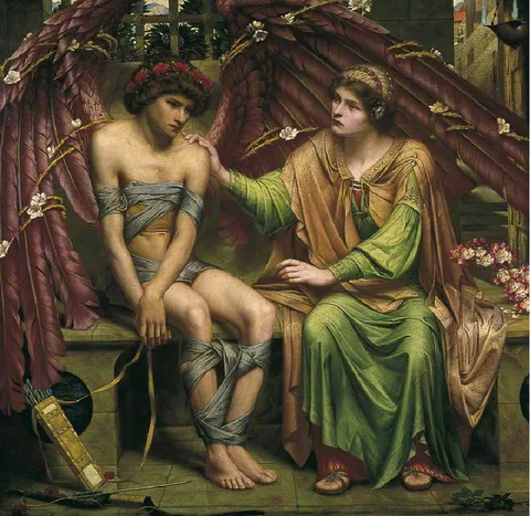 Sidney Meteyard, Hope Comforting Love in Bondage