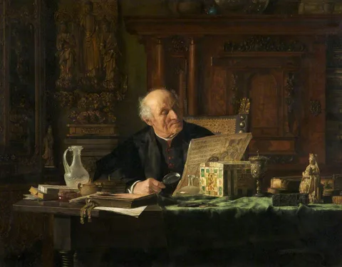 August Holmberg, The Connoisseur