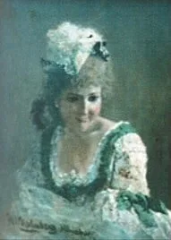 August Holmberg, Head of a woman