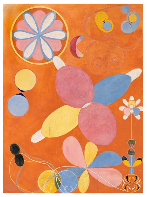 Hilma af Klint, The Ten Largest, No. 4, Youth