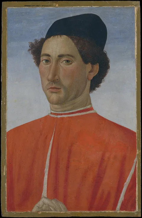 Cosimo Rosselli, Portrait of a Man