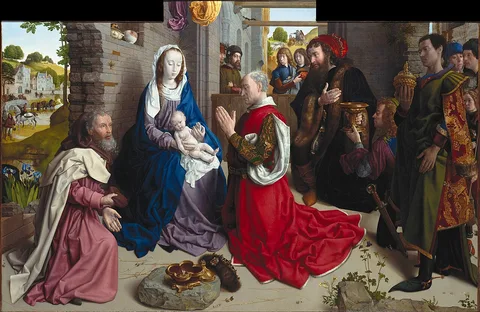 Hugo van der Goes, Monforte Altarpiece