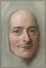Maurice Quentin de La Tour, Portrait of Voltaire