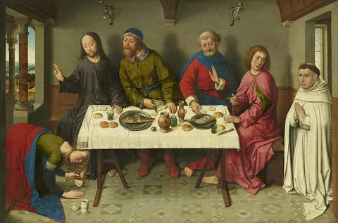 Dieric Bouts, Christ in the house of the Pharisee Simon
