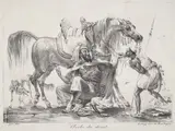 Antoine-Jean Gros, Arabe du désert (Desert Arab)