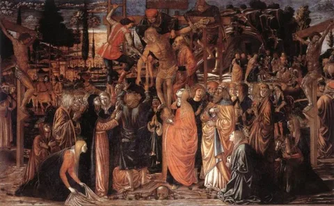 Benozzo Gozzoli, Deposition of Christ