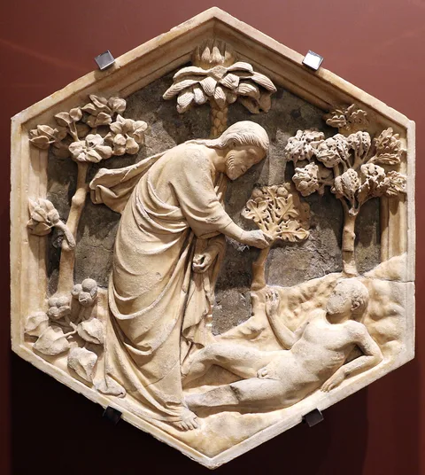 Andrea Pisano, Creation of Adam