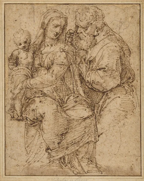 Baldassare Peruzzi, The Holy Family