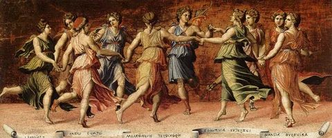 Baldassare Peruzzi, Apollo and the Muses