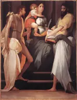 Rosso Fiorentino, Madonna between Two Saints