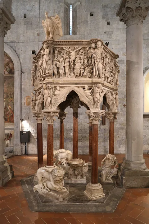 Giovanni Pisano, Pulpit of Sant' Andrea, Pistoia