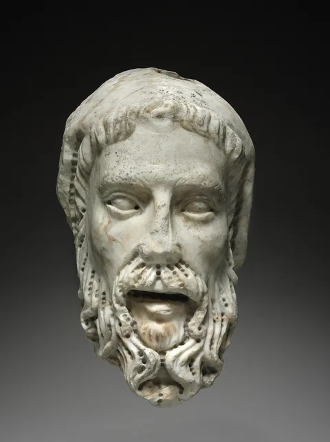Giovanni Pisano, Head of a Prophet