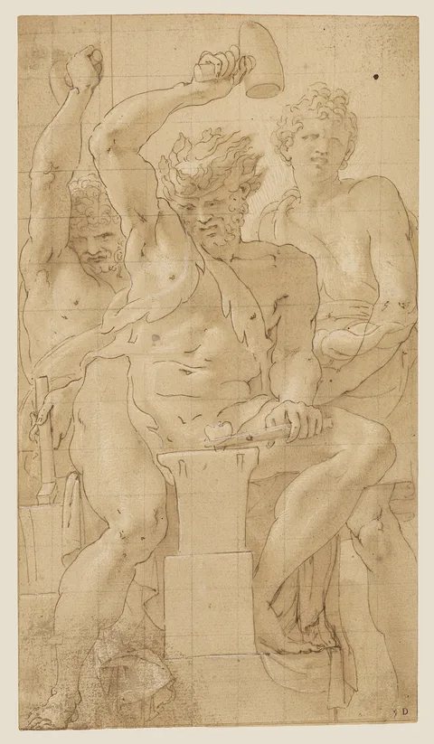 Francesco Primaticcio, Vulcan at His Forge