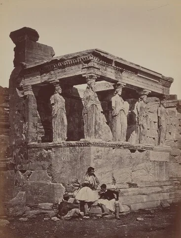 Felice Beato, Caryatids of the Erectheum