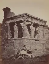Felice Beato, Caryatids of the Erectheum