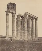 Felice Beato, Temple of Jupiter Olympius